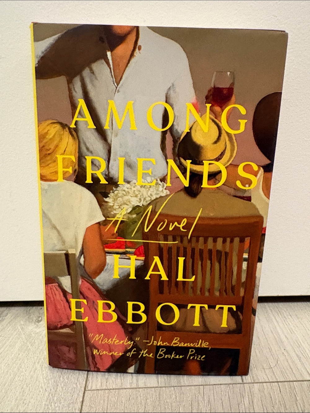 NWOT” Among Friends” by - Hal Ebbot Hardcover